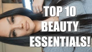 TOP 10 BEAUTY ESSENTIALS OF ALL TIME! | MakeupByCheryl