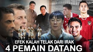 EFEK KALAH DARI IRAK !! 4 Pemain Keturunan DATANG Demi Bangun Timnas Indonesia Hadapi Kualifikasi
