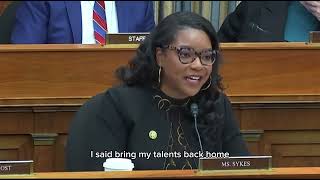 Rep. Emilia Strong Sykes in Science, Space, and Technology Committee 4/26/2023