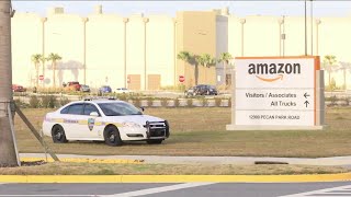 Amazon fulfillment center goes on lockdown