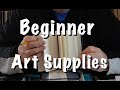 Beginner Art Supplies - Follow Up