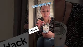 #hack #lysol #lysolspraycup #hack #hacks #newhack #cup #silly #tiktok