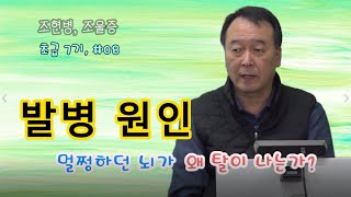 촛불추천 510, [초급 7기] #08, 조현병, 조울증의 발병원인 -- 뇌가 왜 탈이 나는가? -- 학술적인 설명(취약성-스트레스-대처능력 모형)과 배정규의 생각(선순환-악순환)