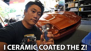 I Ceramic Coated My Datsun 280z! Ceramic Coating Review and Thoughts