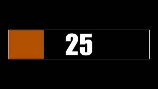 25 Second Timer | Bar Timer