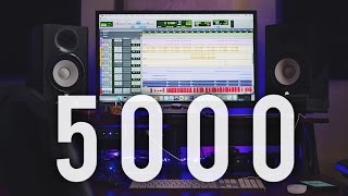 5,000 SUBS | Full day in the Studio | Vlog 114