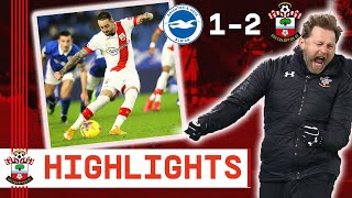 90-SECOND HIGHLIGHTS: Brighton & Hove Albion 1-2 Southampton
