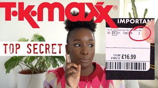 SECRET CODES | Not Real Designer #tkmaxx #tjmaxx