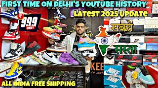 Subhash Nagar Shoe Market ✅॥ Cheapest Shoe Market in Delhi ॥ Top Quality Shoe ॥ Latest 2025 Shoe 😱🇮🇳