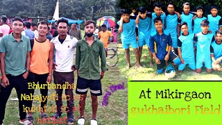 Football Match Semi Final ⚽ Bhurbandha (B.A.N.S) Vs Kukhtoli Ancholik Sangho 💥 At Morigaon Hatibad