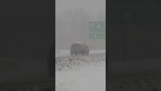 Widespread snow causes a mess on Western New York roads. #shorts #shortsvideo