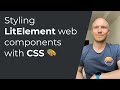 CSS in web components: how to style LitElement components in Vaadin Fusion