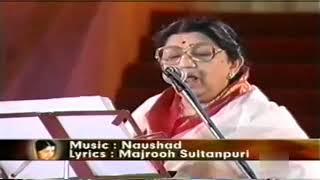Uthaye Ja Unke Sitam | Lata Mangeshkar Live In Shradhanjali Concert