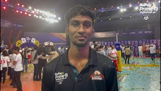 Guru Prasanth | Amul Kool Emerging Player of the Season | Hyderabad Black Hawks | Prime Volley