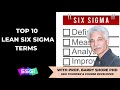 Top 10 Lean Six Sigma Terms for 2023 | SSGI