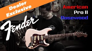 Fender Dealer Exclusive Limited American Pro II Rosewood Neck Review | Mooloolaba Music