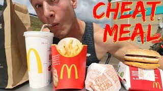 FAST FOOD CHEAT MEAL | Cheat Day vs Cheat Meal