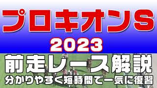 【プロキオンステークス2023】参考レース解説。プロキオンステークス2023の登録予定馬のこれまでのレースぶりを初心者にも分かりやすい解説で振り返りました。