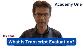 What is Transcript Evaluation? Who needs it? #msinusa #msinus #mastersincanada #studyabroadadvice