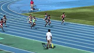 2023新発田サマーチャレンジ　中学男子100m大日向康介RizeAC