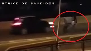 Bandidos atropelados  (STRIKE IMPRESSIONANTE) São Paulo