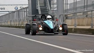 Ariel Atom 2 Supercharger - Acceleration sounds!!