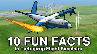 10 Fun Facts in Turboprop Flight Simulator!