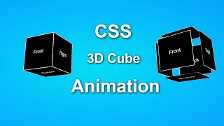 3d Animated Cube Using HTML and CSS | HTML&CSS | CodeEra