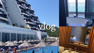 [VLOG] 부산 아난티 | 첫째 날 | 여행 브이로그 | 아난티 코브 | 다모임 💙