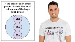 Find the Area of the Big Blue Circle!