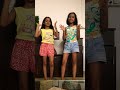 me and my sister did this trend￼