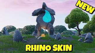 new rhino skin structure in fortnite - rhino skin fortnite
