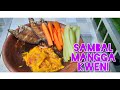 ASLI BOROS NASI ||SAMBAL MANGGA KWENI ALA@MAMAK WIDYA CHANNEL