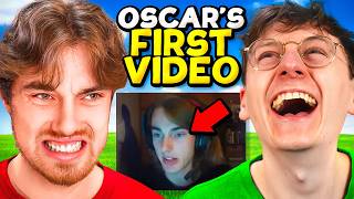 We Reacted to Oscar's first EVER Video