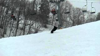 HOLIDAYSNOWBOARDin米沢スキー場2012 Mr.H 「飛びます」