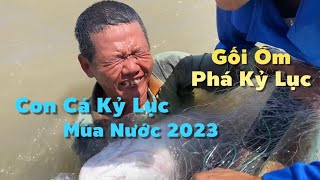 Phóng Xuống Sông Ôm Mới Được Không Là Nó Sảy Con Cá Bự Lắm Rồi | Cù Lao Dung Vlogs #752