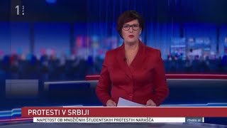 RTV Slovenija o protestu u Beogradu! Da li RTS zna za sramotu?