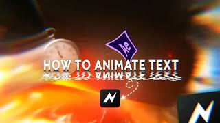 Node video Text Tutorial | How To Animate Text