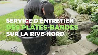 Entretien des Plates-Bandes sur la Ride-Nord de Montréal avec Boteco Services Paysagers