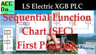 XGB PLC Sequential Function Chart (SFC) First Program