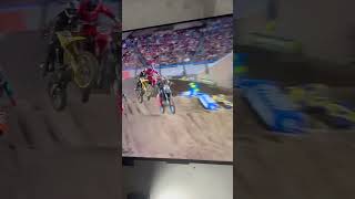 Ken roczen crash #supercrosslive