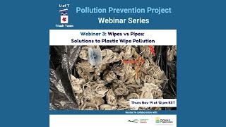 Pollution Prevention Project Webinar Series: Wet Wipes