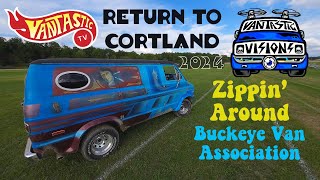 ZIPPIN' AROUND BUCKEY VANS ASSOCIATION RETURN TO CORTLAND 2024 VANNERS IN PARADISE FPV AERIALS