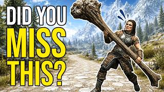 10 Skyrim TOP SECRET MECHANICS Most Players MISS