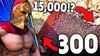 15,000 Persians vs 300 Spartans?! INSANE! UEBS Ultimate Epic Battle Simulator