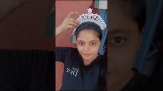 আজ বানালাম সোলার মুকুট 👑 thermocol mukut for Bengali wedding #shorts #viral #trending #subscribe