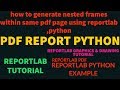REPORTLAB|REPORTLAB PYTHON TUTORIAL|How To Generate nested frames in PDF Using Python|PART:54