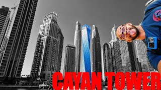 🇦🇪 EXPLORING CAYAN TOWER IN DUBAI MARINA 🏙️