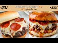 Pizza Burger Challenge 🍕🍔 | Pizza Burger Recipe by Sweets Bakes By Sams