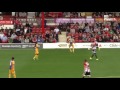 liverpool loanee sergi canos with a naughty flick to alan mccormack against preston north end.